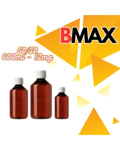 BMAX - BASE NEUTRA 50/50 DA 600ML A 12MG DI NICOTINA 