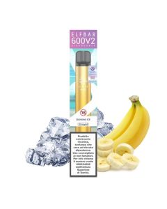 ELF BAR - USA E GETTA 600 V2 - BANANA ICE 20MG NICOTINA 