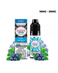 DINNER LADY - LIQUIDO 10ML BLUEBERRY MENTHOL 20MG DI NICOTINA