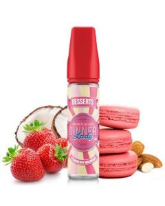 DINNER LADY - STRAWBERRY MACAROON 60ML