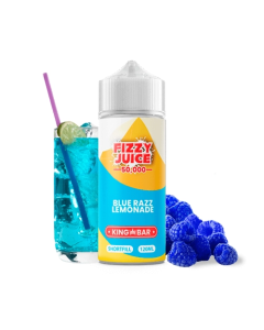 FIZZY JUICE - KING BAR BLUERAZZ LEMONADE 120ML