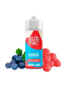 FIZZY JUICE - KING BAR BLUEBERRY RASPBERRY 120ML
