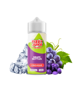 FIZZY JUICE - KING BAR GRAPE SKITTLES 120ML