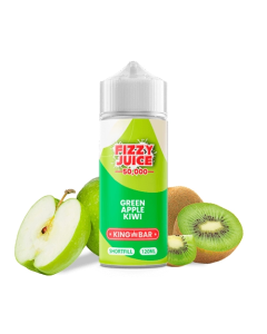 FIZZY JUICE - KING BAR GREEN APPLE KIWI 120ML