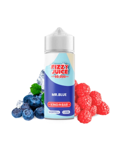 FIZZY JUICE - KING BAR MR BLUE 120ML