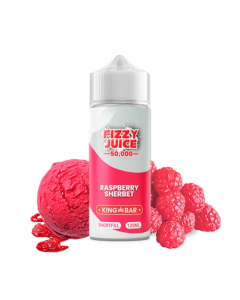FIZZY JUICE - KING BAR RASPBERRY SHERBET 120ML