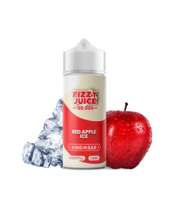 FIZZY JUICE - KING BAR RED APPLE ICE 120ML