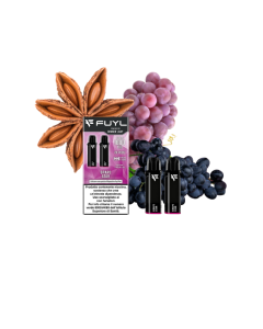 DINNER LADY - POD PRECARICATA - 2PZ GRAPE STAR 20MG NICOTINA 