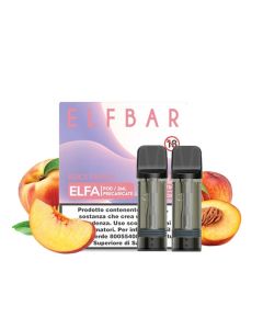 ELF BAR - POD PRECARICATA - 2PZ JUICY PEACH 20MG NICOTINA 