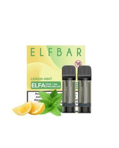 ELF BAR - POD PRECARICATA - 2PZ LEMON MINT 20MG NICOTINA 