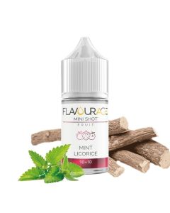 FLAVOURAGE - MINT LICORICE - MINI SHOT 10+10 