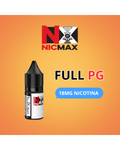 NIC MAX - BASE FULL PG DA 10ML - 18MG DI NICOTINA