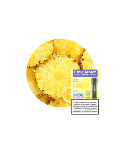 LOST MARY - TOCA POD PRECARICATA PINEAPPLE LEMON QI 20MG DI NICOTINA - 2PZ 