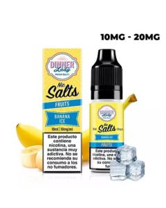 DINNER LADY - LIQUIDO 10ML BANANA ICE 20MG DI NICOTINA