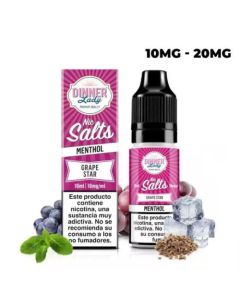 DINNER LADY - LIQUIDO 10ML GRAPE 20MG DI NICOTINA
