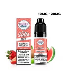 DINNER LADY - LIQUIDO 10ML STRAWBERRY WATERMELON 10MG DI NICOTINA