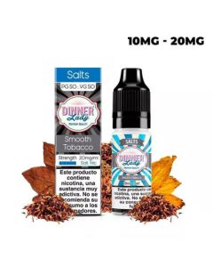 DINNER LADY - LIQUIDO 10ML SMOOTH TOBACCO 20MG DI NICOTINA