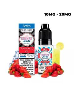 DINNER LADY - LIQUIDO 10ML STRAWBERRY ICE 20MG DI NICOTINA