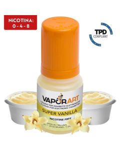 VAPORART - LIQUIDO 10ML SUPER VANILLA 4MG NICOTINA