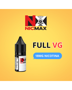 NIC MAX - BASE FULL VG DA 10ML - 18MG DI NICOTINA