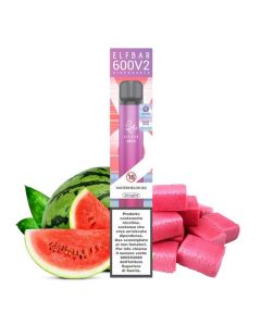 ELF BAR - USA E GETTA 600 V2 - WATERMELON BG 20MG NICOTINA 