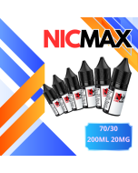 NIC MAX - BASE NEUTRA 70/30 DA 200ML A 20MG DI NICOTINA