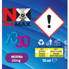 NIC MAX - BASE 70/30 DA 10ML - 20MG DI NICOTINA