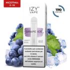 IZY ONE - POD USA E GETTA 600 PUFF 2ML - GRAPE ICE 0 MG NICOTINA