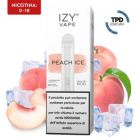 IZY ONE - POD USA E GETTA 600 PUFF 2ML - PEACH ICE 0 MG NICOTINA