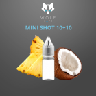 WOLF VAPE - ANANAS E COCCO - MINI SHOT 10+10