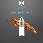 WOLF VAPE - PERIQUE - MINI SHOT 10+10
